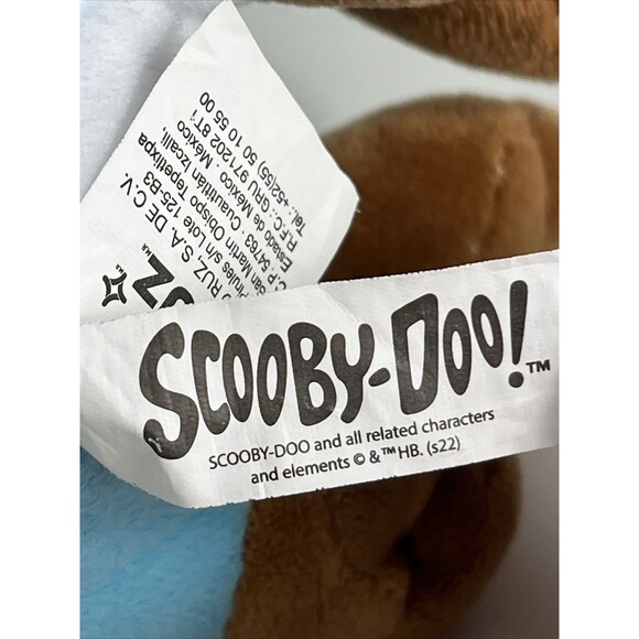 Grupo Ruz Scooby Doo 8" Plush Stuffed Toy in Blue Bunny Rabbit Suit - Picture 6 of 8